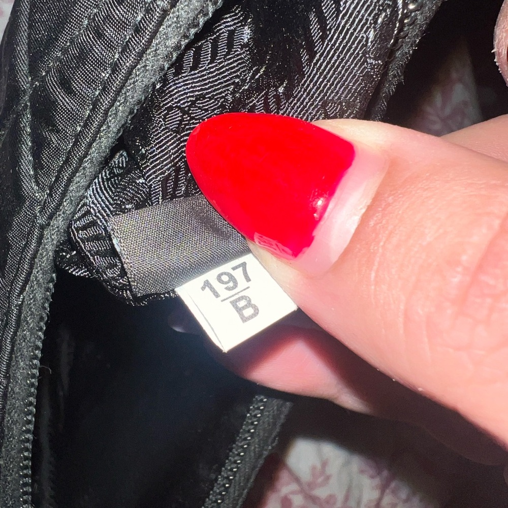 Prada Black Quilted Shoulder Bag - Picture 5 of 5